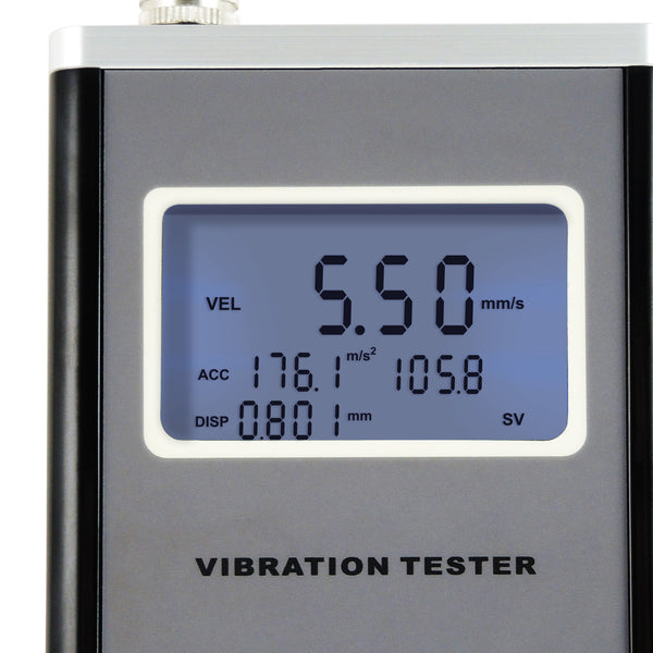 VM-6370 Vibration Meter Piezoelectric Sensor Displacement Velocity Acceleration 10Hz~10kHz Range