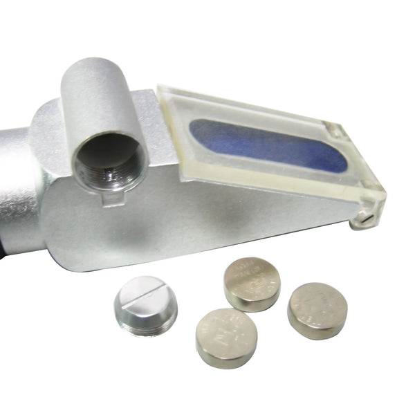 ZGRS-10ATC  0-10% ATC Handheld Salinity Refractometer w/ Built-in LED Light Source