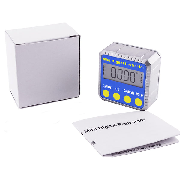 810-100  Digital Bevel Box/ Inclinometer w/ Magnets & Always Upright Display