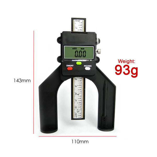 G0181105-80 Digital Self Standing Depth Gauge w/ Magnetic Feet 80mm