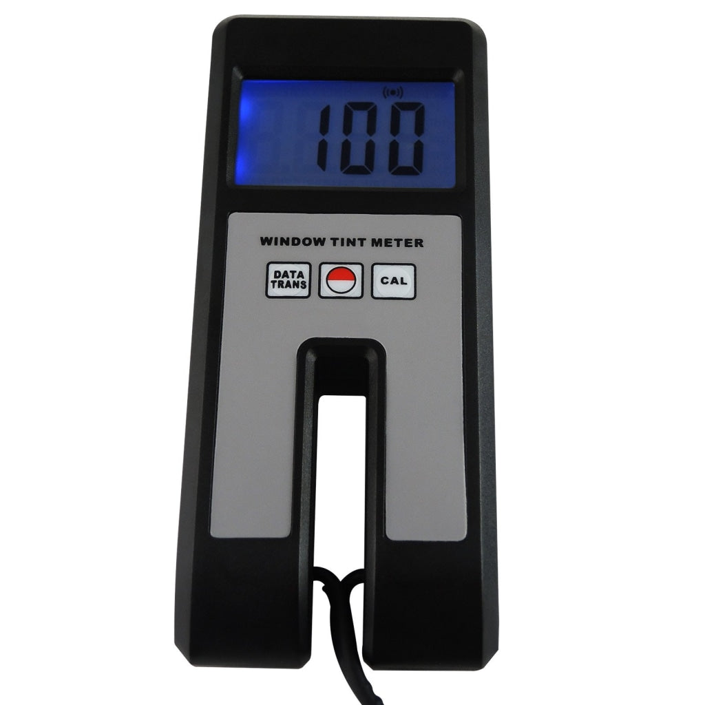 Digital Window Tint Meter with Sensor 18mm Thickness Visual Light  Transmission Continuous Measuring 100% Range Glass Plastic