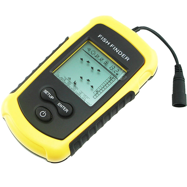 FF-1108-1 Wired 100M Digital Sonar Transducer Fishfinder Alarm