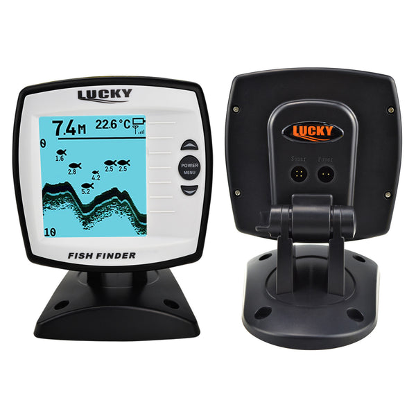 FF-918N2 LUCKY 2-in-1 Fish Finder 100m(Wired)/60m(Wireless) Depth Sounder Sensor Transducer Fishfinder Fishing Detector Monitor