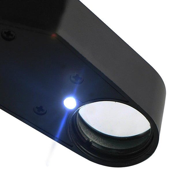 GM-1018 10X Jeweler Loupe Magnifier + LED light, 18mm lens