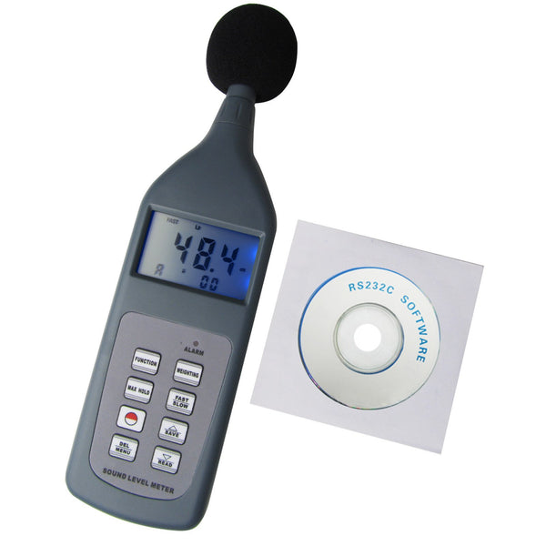 SL-5868P-CD Sound Level Meter with RS-232C Software CD