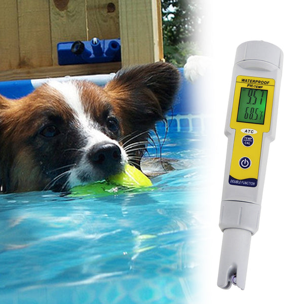 PH-002 Waterproof pH Meter with Auto Buffer Recognition °C °F & Replaceable Electrode