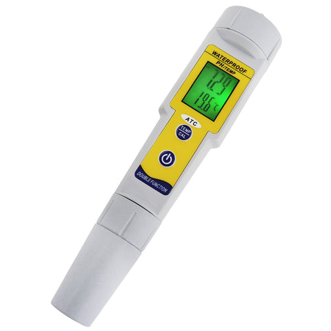 PH-002 Waterproof pH Meter with Auto Buffer Recognition °C °F & Replaceable Electrode