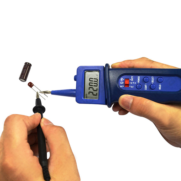 E04-037 Digital Multimeter Frequency Tester Resistance Pen Style Automotive Car Voltage DC/AC Tester