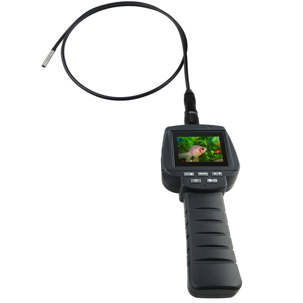 VID-71R-5.5-1M 5.5mm Camera Recordable Video Inspection 2.4" HD Endoscope 1M Cable Borescope 4 LED