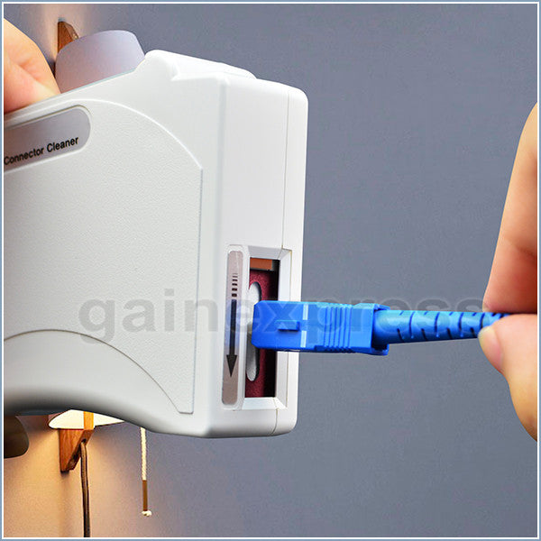 FOC-C003 Fiber Optic Connector Cleaner Kit 500 Wipes Cassette Cleaning System for Optical Fiber Inspection Tool