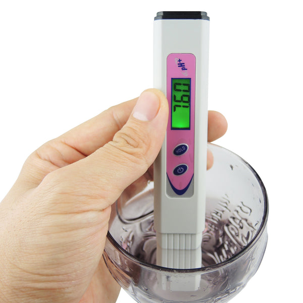 PH-001 Pen-type PH Meter Digital Monitor Hydroponics Aquarium Pool Wine Urine Water Quality Tester