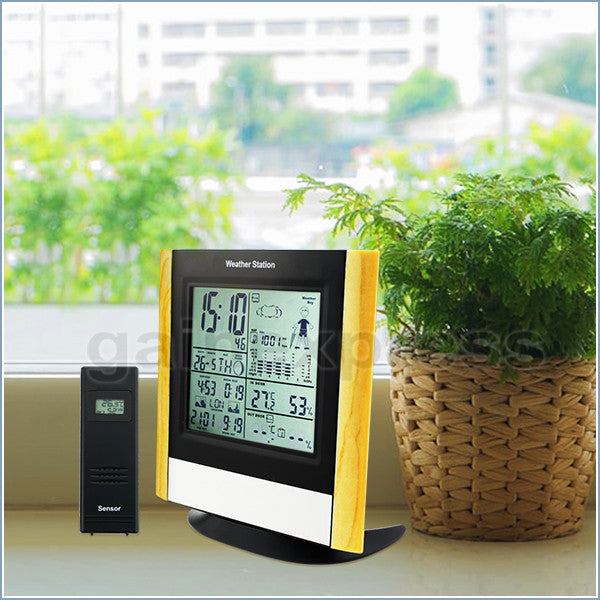 WS-002-2S Wireless Weather Forecast Station Indoor/Outdoor Temperature –  Gain Express Wholesale Deals