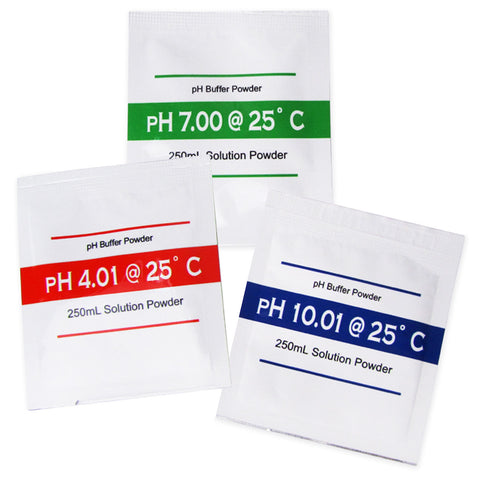 pH Powder Calibration Solution 4.01  7.00  10.01 pH set